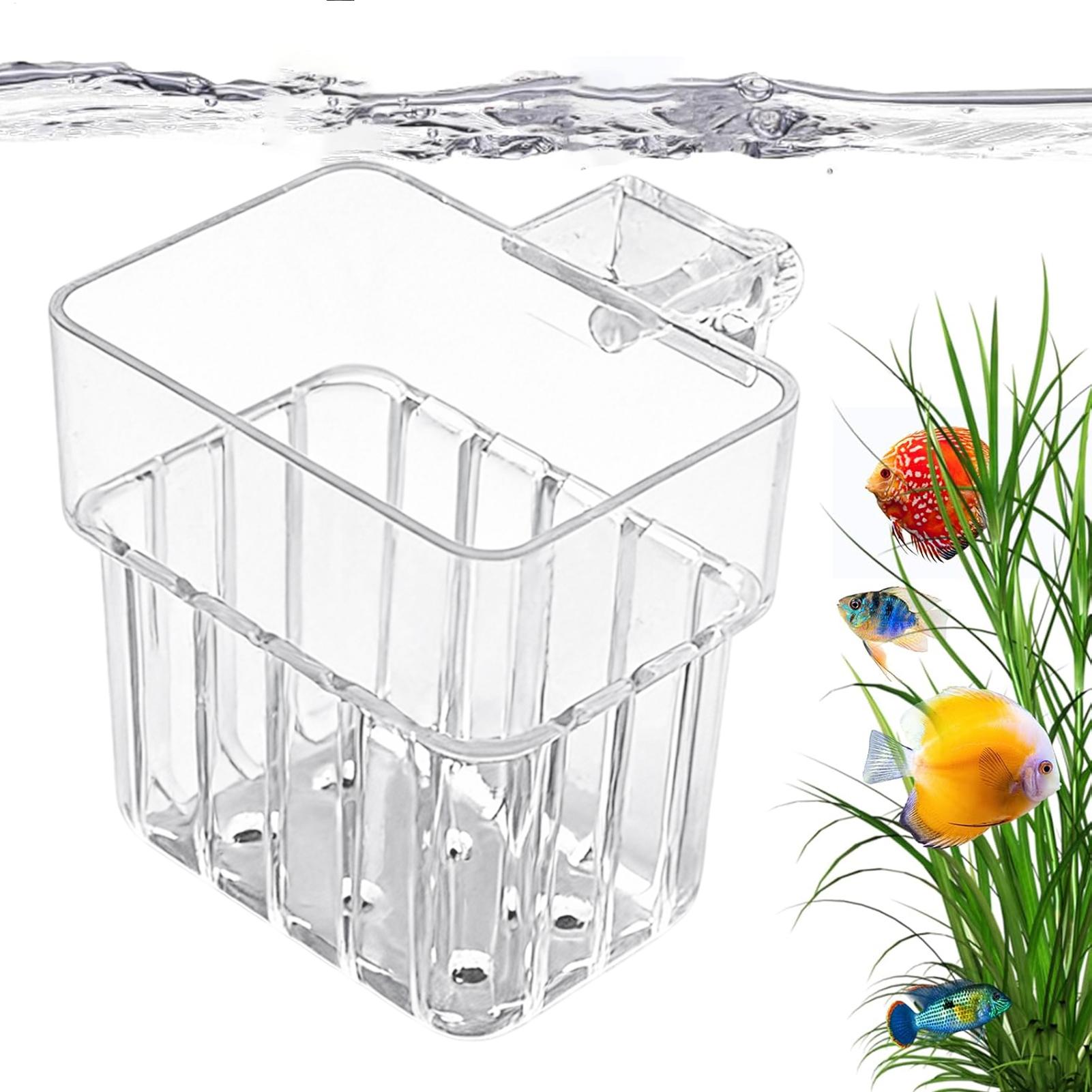 Plant Aquarium Pot - Pot Tanaman Akuarium Transparan yang Dapat