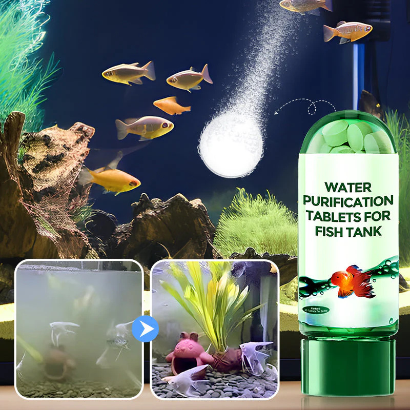 Aquarium Liquid Carbon - Tablet Pemurni Air Akuarium Ramah Lingkungan