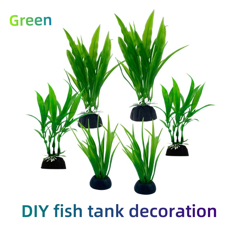 Live Plant Aquarium - 6 buah pak tanaman akuarium, dekorasi