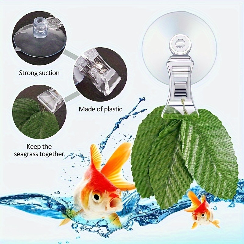 8 Buah Klip Rumput Laut Ikan d - Aquarium Plant Holder ulasan dan harga