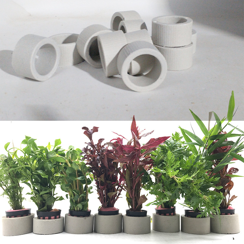 Dekorasi akuarium cincin keram - Plant Aquarium Pot ulasan dan harga