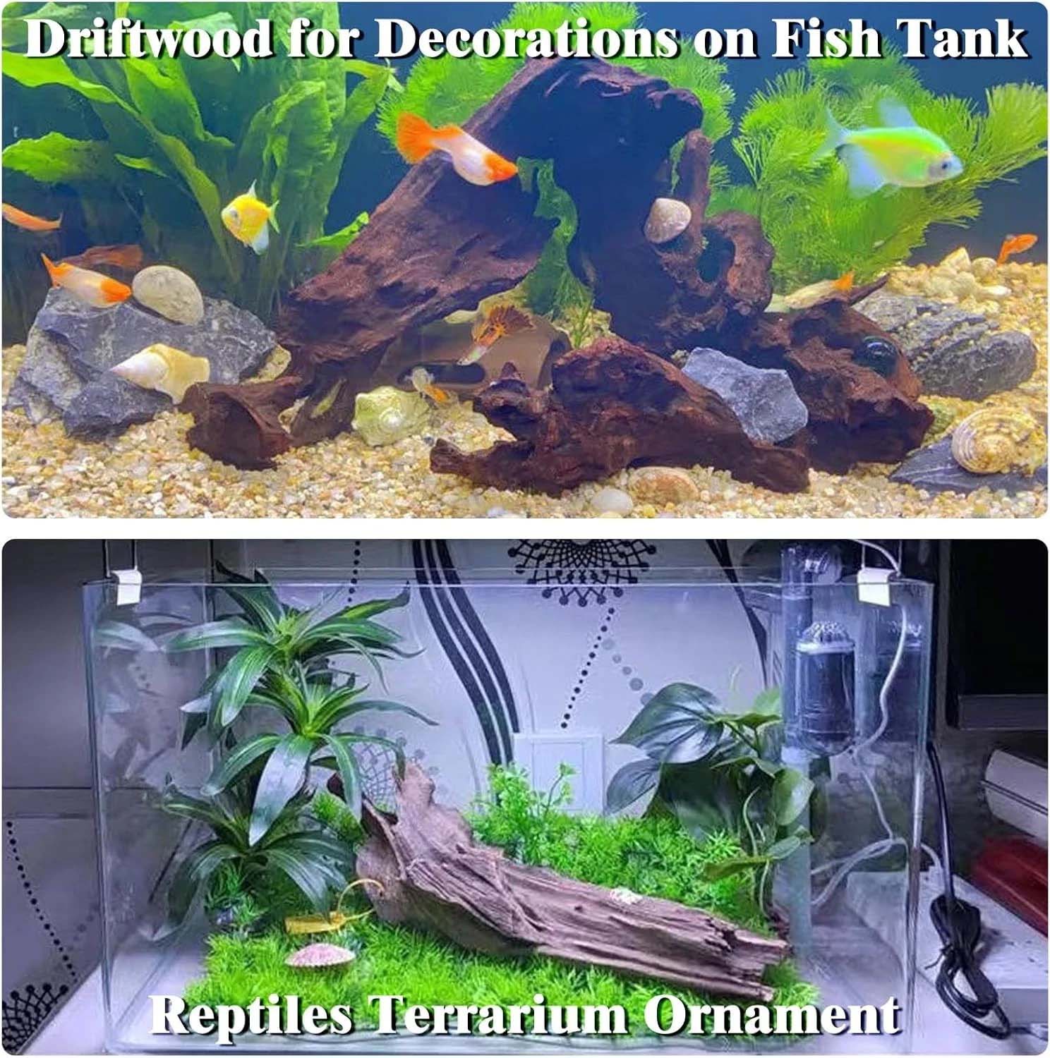 15-20CM 1Pc Dekorasi Terumbu K - Aquarium Driftwood ulasan dan harga