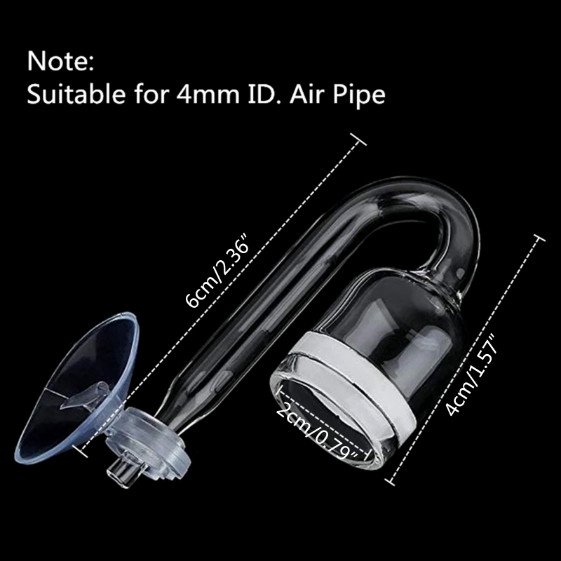 4 buah Set CO2 DIY Diffuser, u - Aquarium Moss ulasan dan harga